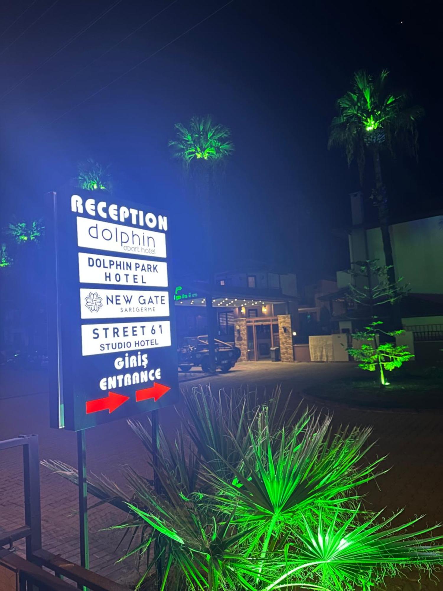 Dolphin Apart Hotel Sarigerme Kültér fotó