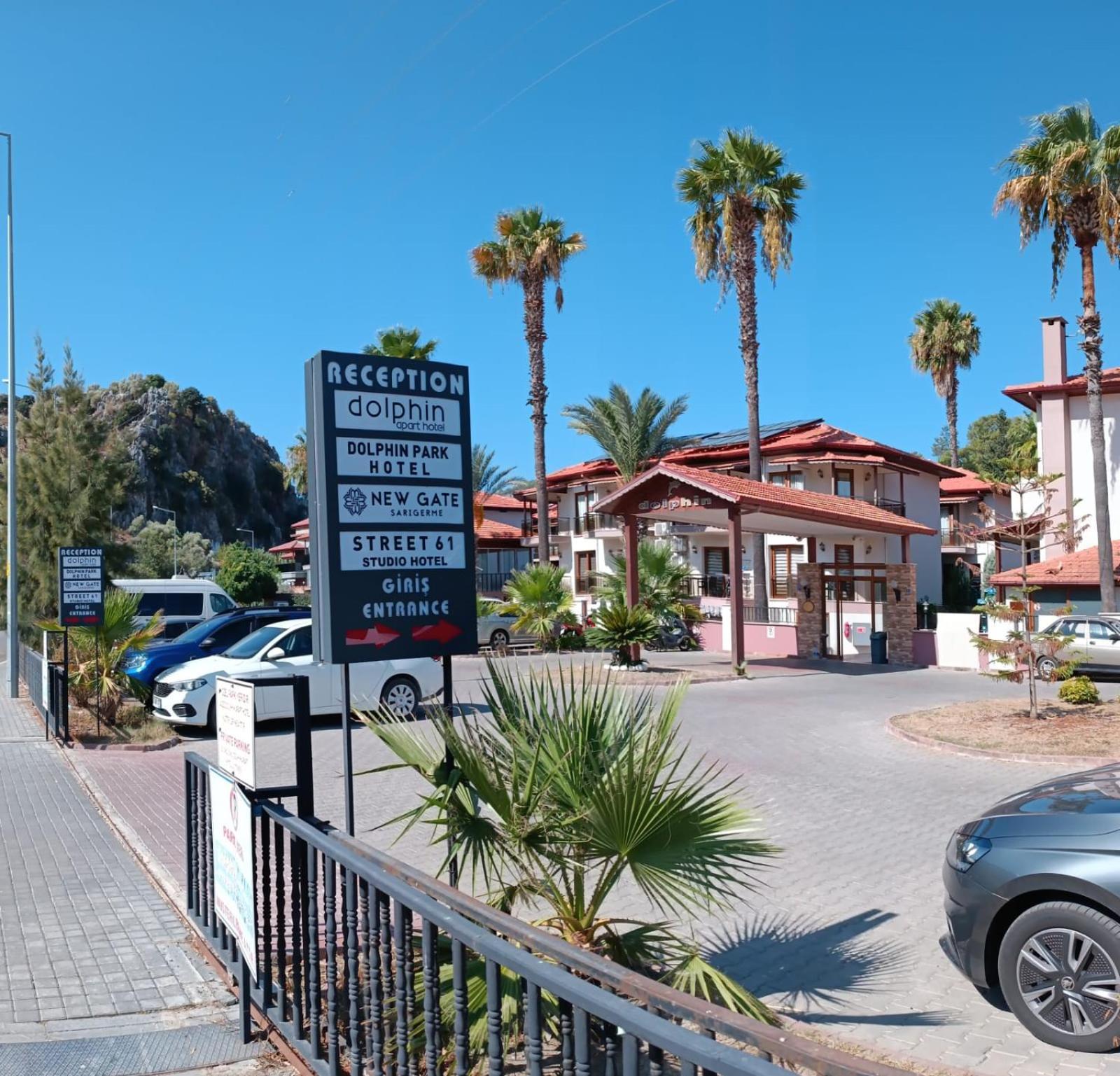 Dolphin Apart Hotel Sarigerme Kültér fotó